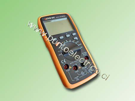 MULTIMETRO DIGITAL VÍCTOR  86C  PE150612