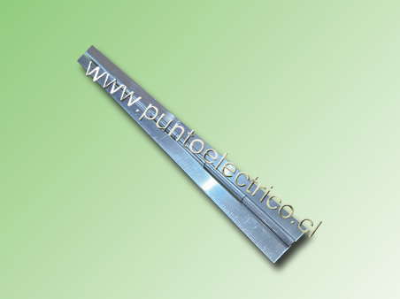 BISAGRA TIPO PIANO DE ALUMINIO 1500x15x15mm COD: PE210050