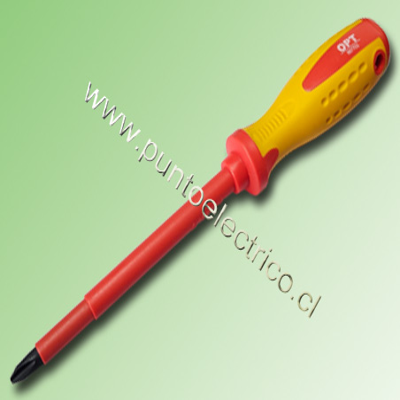 DESTORNILLADOR AISLACION 1000V PHILLIP PH3X150 8MM Ø OPT