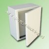 CAJA METALICA C/PUERTA INTERIOR 800x600x250mm RAL 7032