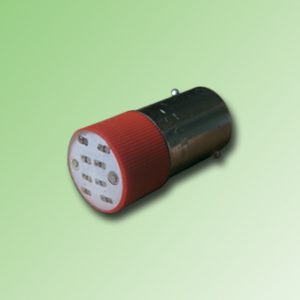 LED BA9S COLOR ROJO 110V AC/DC