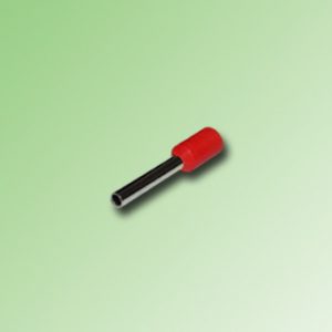 FERRULE AISLADO 1.0mm2 COLOR ROJO