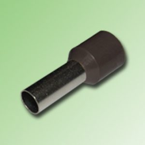 FERRULE AISLADO 10mm COLOR CAFE