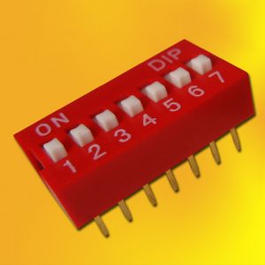 DIP SWITCH 7 POLOS