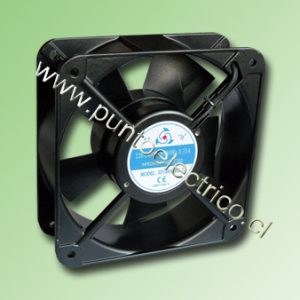 VENTILADOR METALICO 150x150x51mm 230VAC 340m3/H